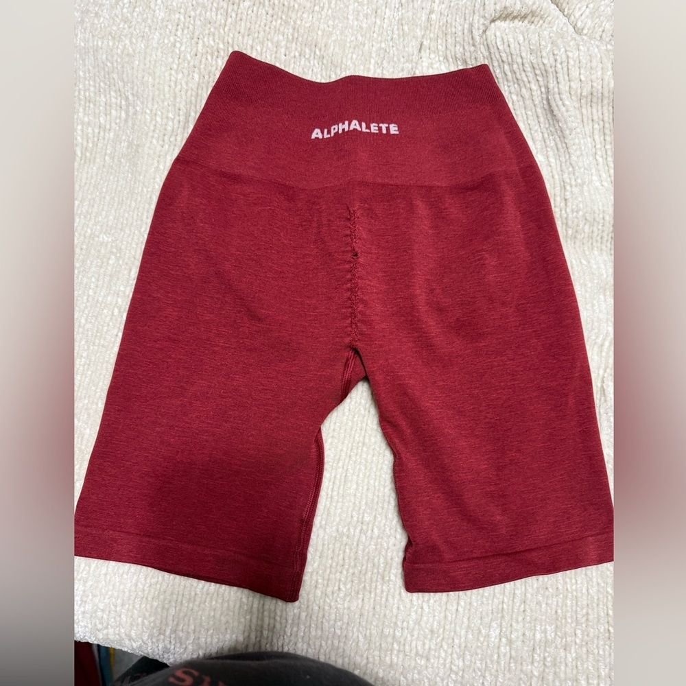 Alphalete biker shorts!